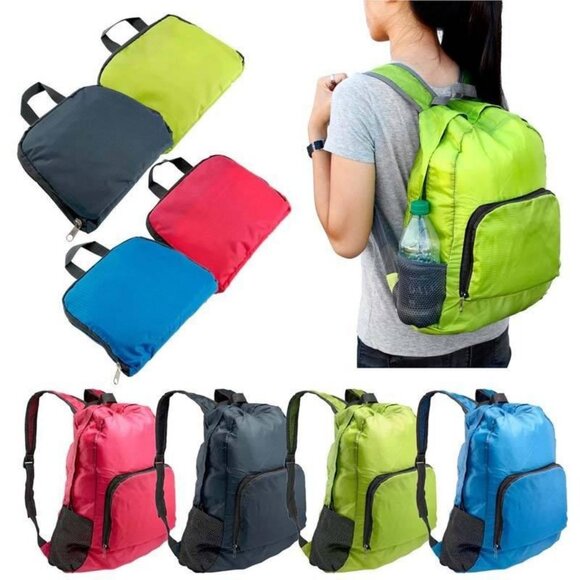 Backpack Packable Foldable Ultra Lightweight Water Resistant Durable Camping1Set - Picture 10 of 12